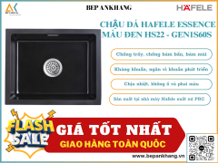 Chậu đá Hafele Essence màu đen HS22 - GEN1S60S  577.25.300